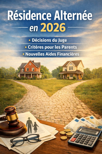 Résidence alternée : règles et aides financières après une séparation en 2026